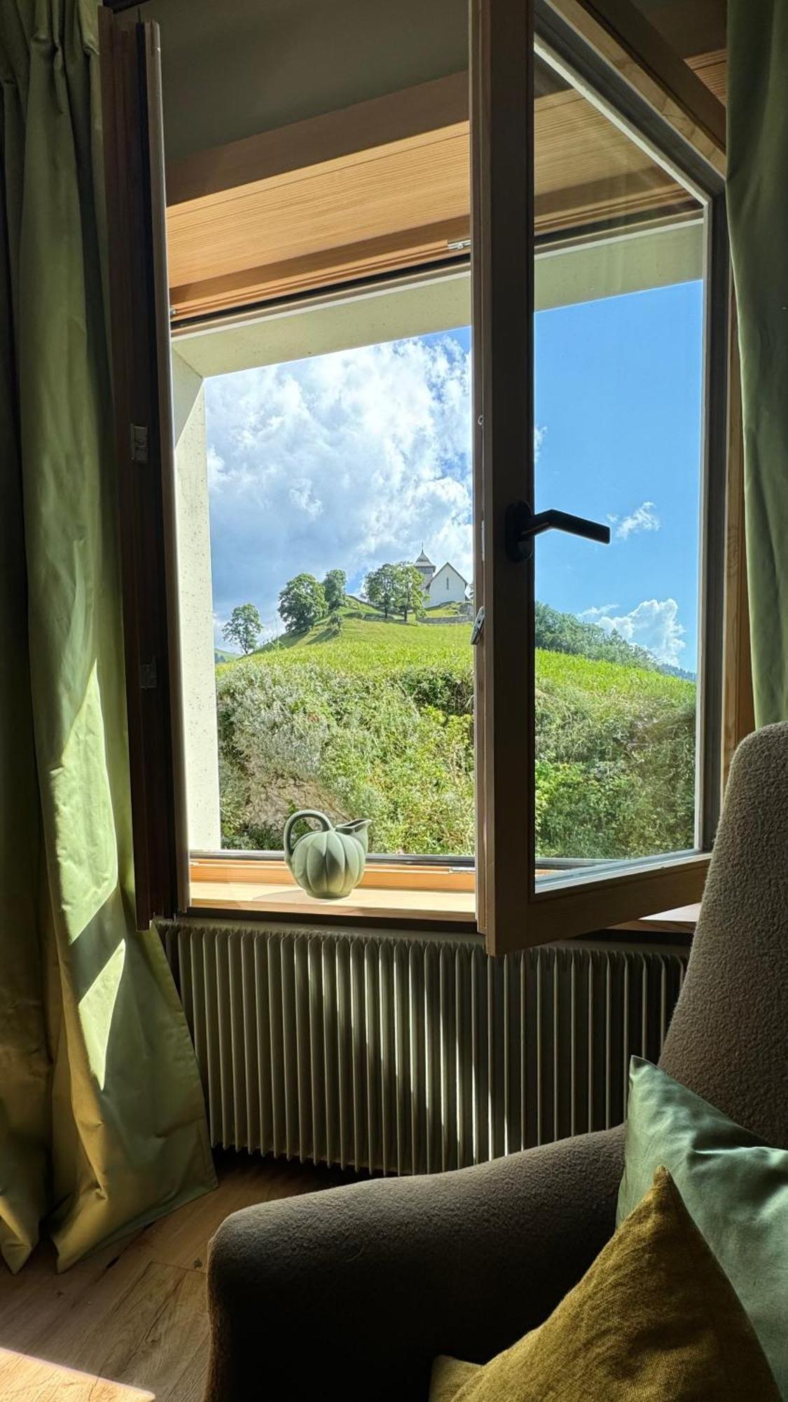 Maison D'Hotes Ermitage Chateau-d'Oex Dış mekan fotoğraf