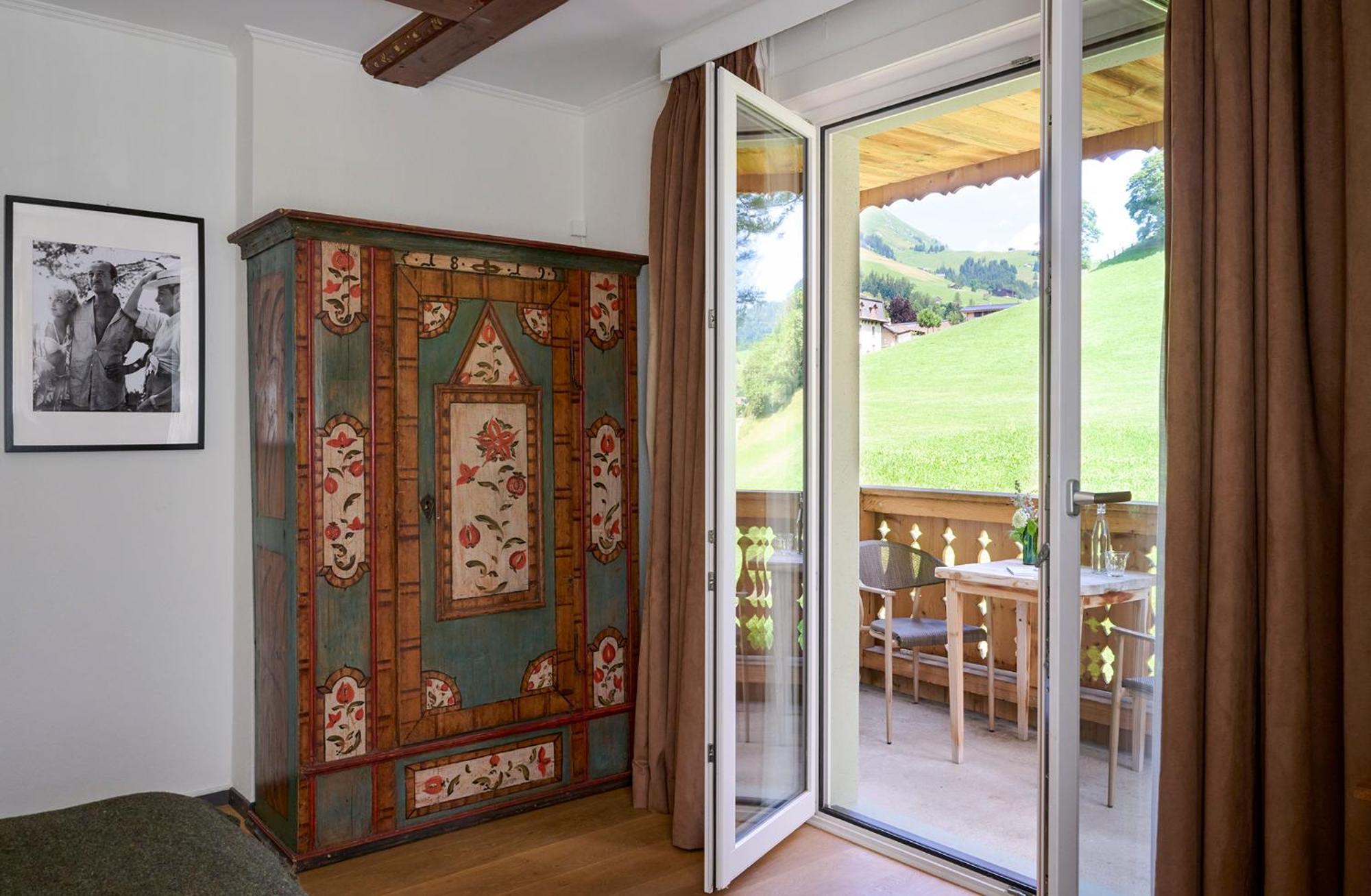 Maison D'Hotes Ermitage Chateau-d'Oex Dış mekan fotoğraf