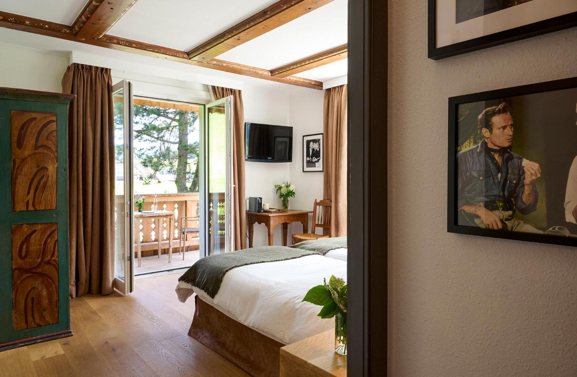 Maison D'Hotes Ermitage Chateau-d'Oex Dış mekan fotoğraf