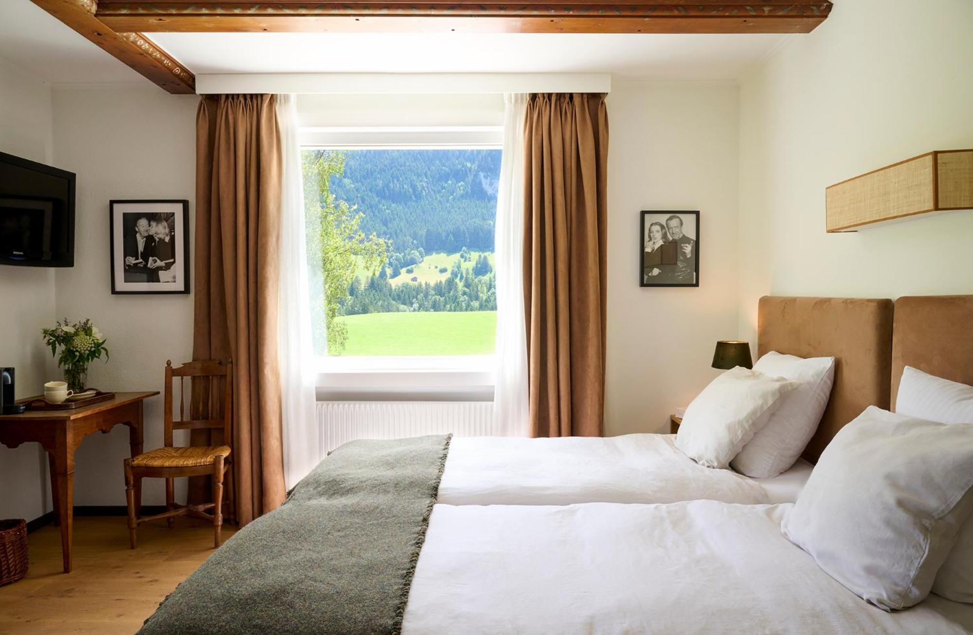 Maison D'Hotes Ermitage Chateau-d'Oex Dış mekan fotoğraf