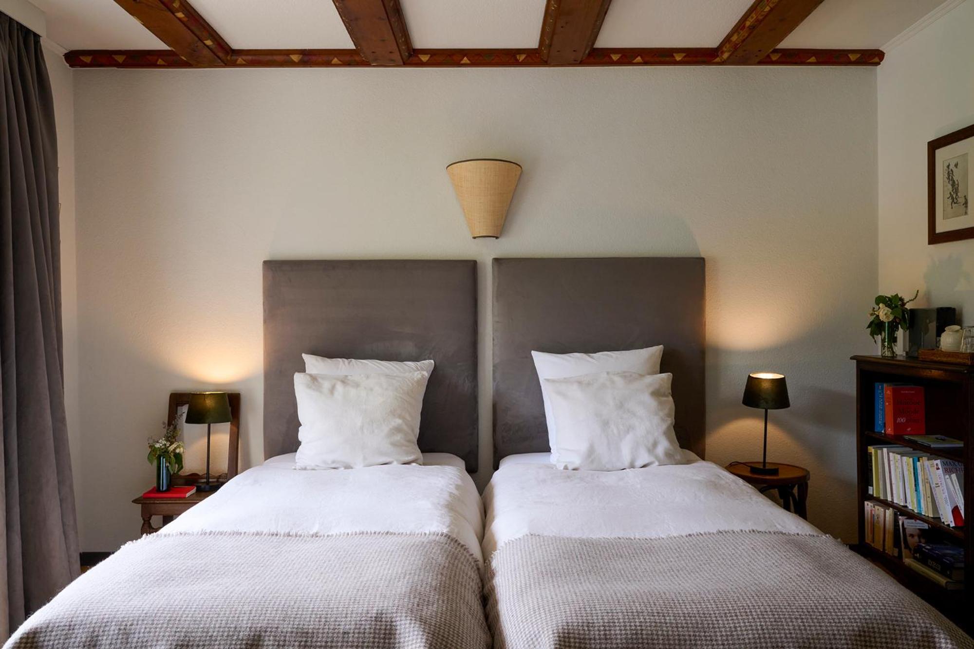 Maison D'Hotes Ermitage Chateau-d'Oex Dış mekan fotoğraf