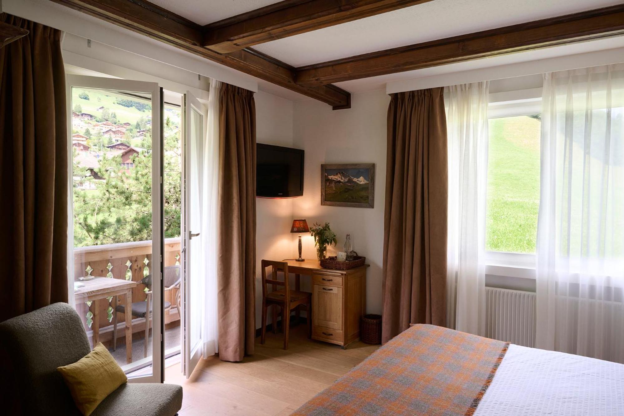 Maison D'Hotes Ermitage Chateau-d'Oex Dış mekan fotoğraf